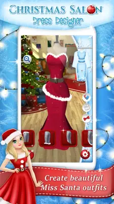 Christmas Salon Dress Designer android App screenshot 1